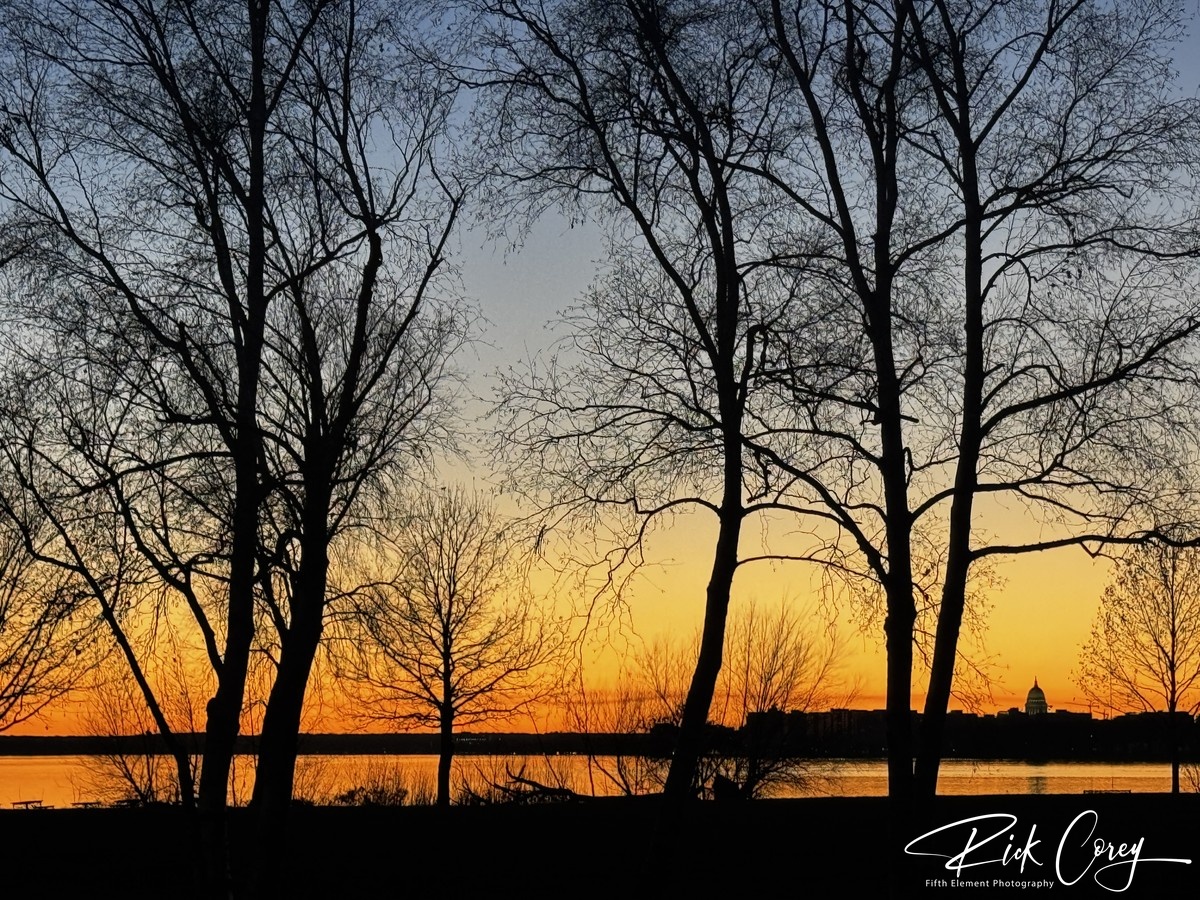 Twilight Over Lake Monona