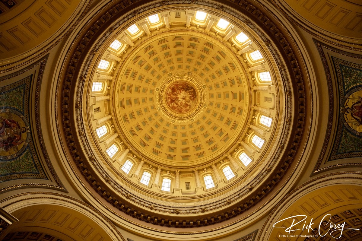 Tour of The Capital Building in Madison, WI