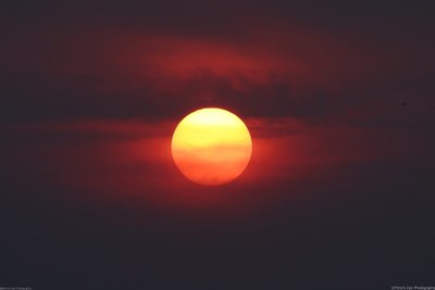 Sunset over Monona