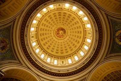 Tour of The Capital Building in Madison, WI