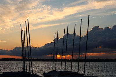 Stormy Sunset Over Lake Monona